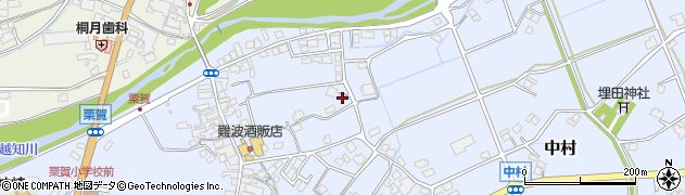 兵庫県神崎郡神河町中村208-1周辺の地図