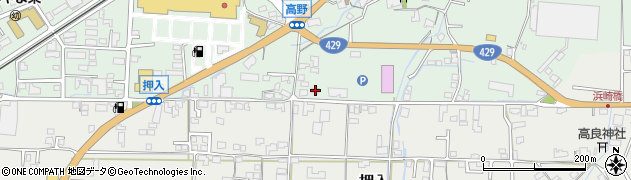 岡山県津山市高野本郷2437周辺の地図