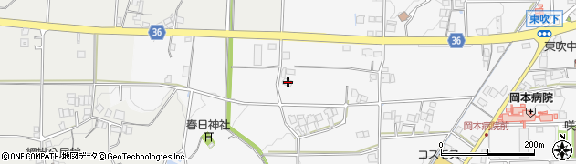 兵庫県丹波篠山市東吹640周辺の地図