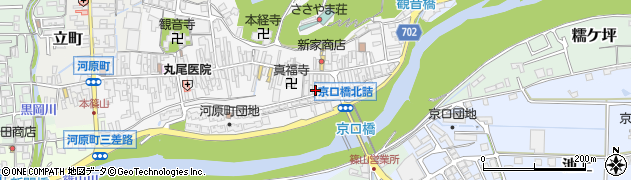 兵庫県丹波篠山市河原町56周辺の地図