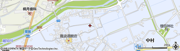 兵庫県神崎郡神河町中村198周辺の地図