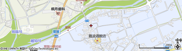 兵庫県神崎郡神河町中村176周辺の地図