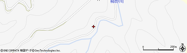 愛知県北設楽郡東栄町中設楽李7周辺の地図