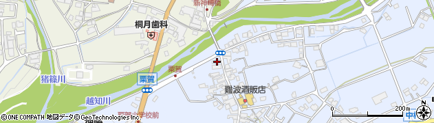 兵庫県神崎郡神河町中村38周辺の地図