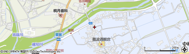 兵庫県神崎郡神河町中村178周辺の地図