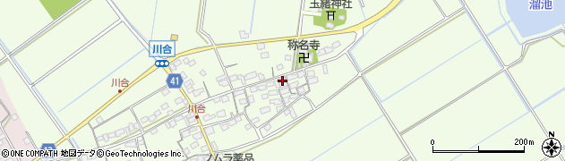 滋賀県東近江市川合町1517周辺の地図