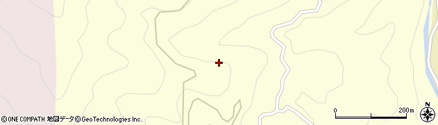 愛知県設楽町（北設楽郡）田峯（子ダハ）周辺の地図