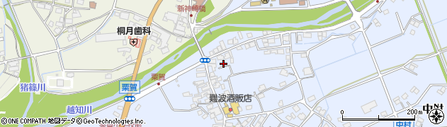 兵庫県神崎郡神河町中村179周辺の地図