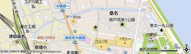 矢田野公園周辺の地図
