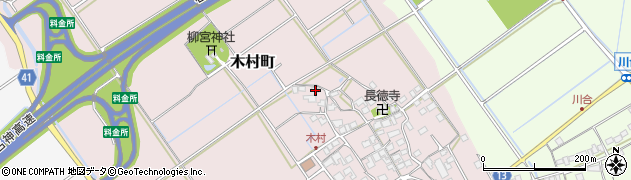 滋賀県東近江市木村町359周辺の地図