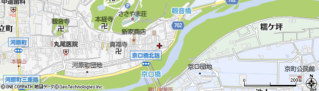 兵庫県丹波篠山市河原町12周辺の地図