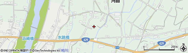 岡山県津山市河面1097周辺の地図