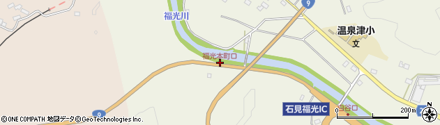 福光本町口周辺の地図