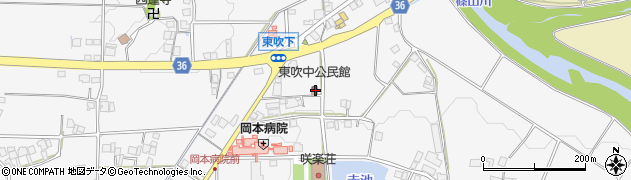 兵庫県丹波篠山市東吹935周辺の地図