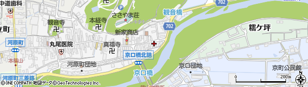 兵庫県丹波篠山市河原町13周辺の地図