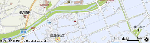 兵庫県神崎郡神河町中村207-2周辺の地図