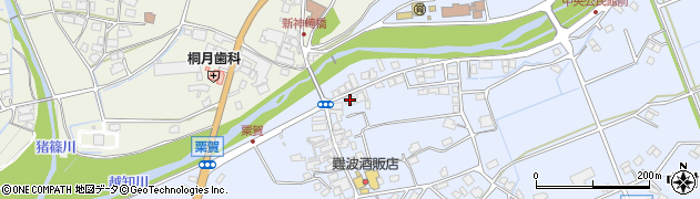 兵庫県神崎郡神河町中村185周辺の地図