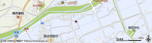 兵庫県神崎郡神河町中村204周辺の地図