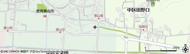 兵庫県多可郡多可町中区東山137周辺の地図