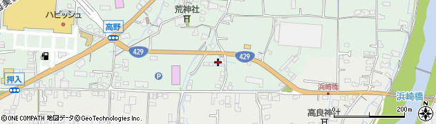 岡山県津山市高野本郷2485周辺の地図