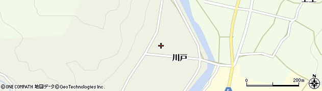 岡山県美作市川戸96周辺の地図
