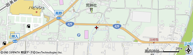 岡山県津山市高野本郷2480周辺の地図