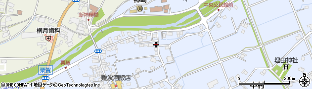 兵庫県神崎郡神河町中村201-8周辺の地図