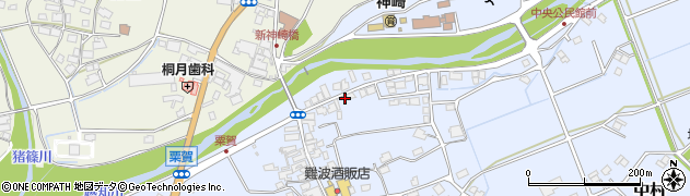 兵庫県神崎郡神河町中村227周辺の地図