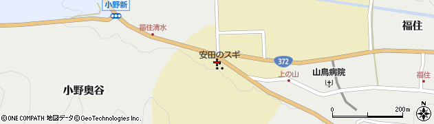 兵庫県丹波篠山市安田436周辺の地図