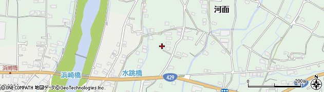 岡山県津山市河面1225周辺の地図
