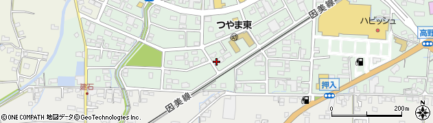 岡山県津山市高野本郷1270周辺の地図