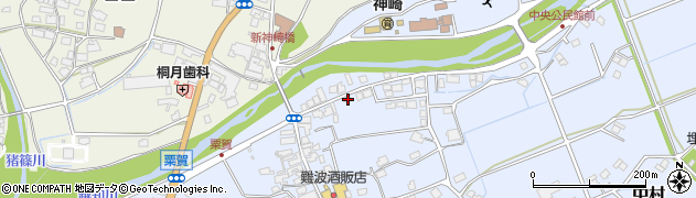 兵庫県神崎郡神河町中村226-1周辺の地図