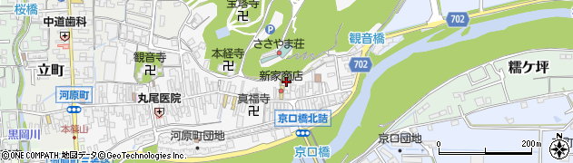 株式会社八上屋城垣醤油店周辺の地図