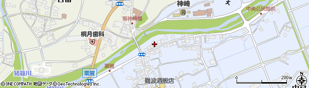 兵庫県神崎郡神河町中村228周辺の地図