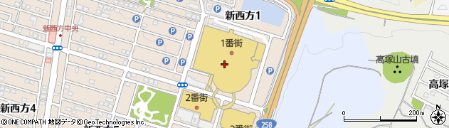 三十三銀行イオン桑名ショッピングセンター ＡＴＭ周辺の地図
