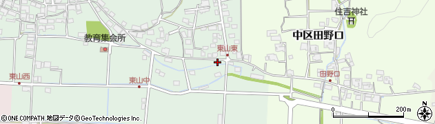 兵庫県多可郡多可町中区東山143周辺の地図