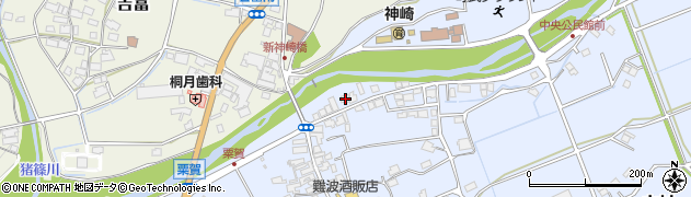 兵庫県神崎郡神河町中村229周辺の地図