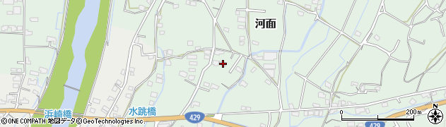 岡山県津山市河面1092周辺の地図