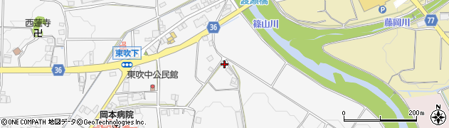 兵庫県丹波篠山市東吹1227周辺の地図