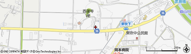 兵庫県丹波篠山市東吹830周辺の地図