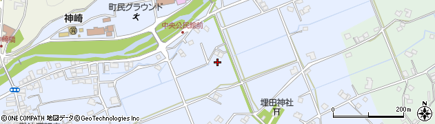 兵庫県神崎郡神河町中村390周辺の地図