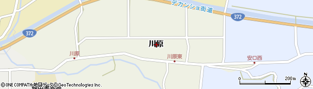 兵庫県丹波篠山市川原周辺の地図