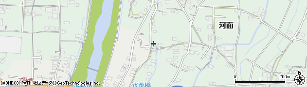 岡山県津山市河面1395周辺の地図