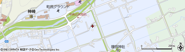 兵庫県神崎郡神河町中村375周辺の地図