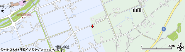 兵庫県神崎郡神河町山田127周辺の地図