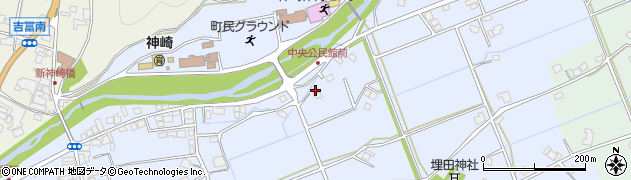 兵庫県神崎郡神河町中村404周辺の地図