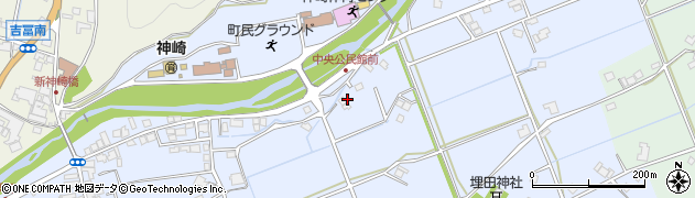 兵庫県神崎郡神河町中村402周辺の地図
