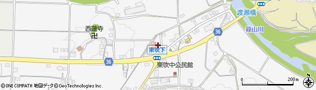 兵庫県丹波篠山市東吹910周辺の地図