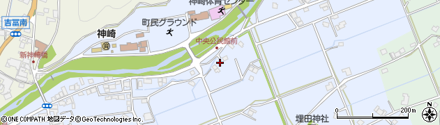 兵庫県神崎郡神河町中村402-2周辺の地図