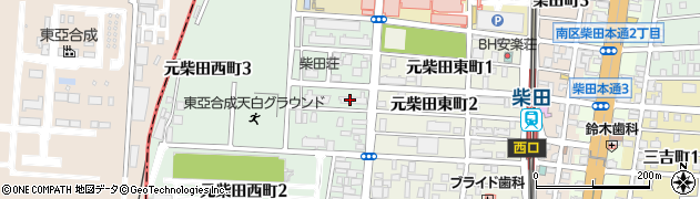 ニチイ　ケアセンター名南周辺の地図